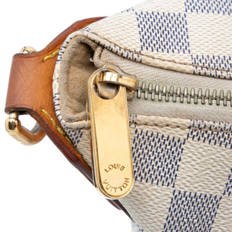 Louis Vuitton Damier Azur Evora MM (SHG-xIep92) AWE - Image 9