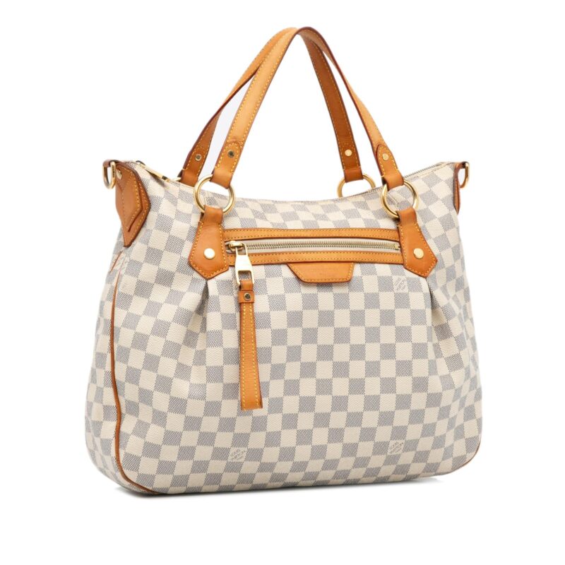 Louis Vuitton Damier Azur Evora MM (SHG-xIep92) AWE