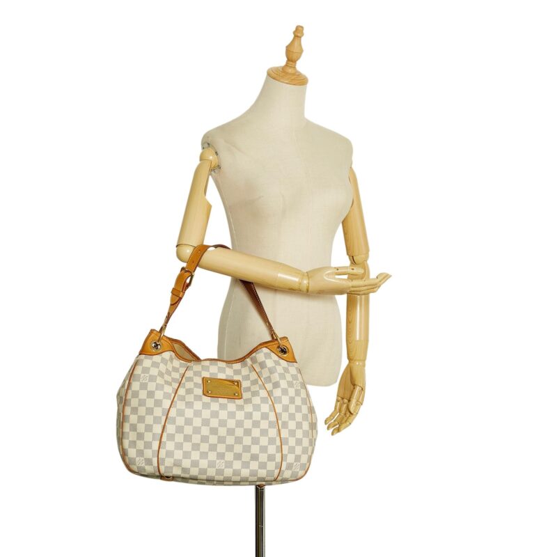 Louis Vuitton Damier Azur Galliera PM (SHG-37968) AWE - Image 4
