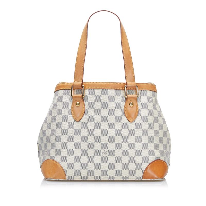 Louis Vuitton Damier Azur Hampstead PM (SHG-1sdDw7) AWE - Image 2