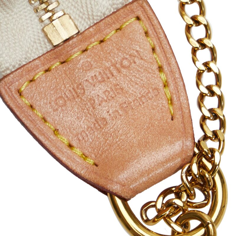 Louis Vuitton Damier Azur Mini Pochette Accessoires (SHG-1sdvQ6) AWE - Image 6