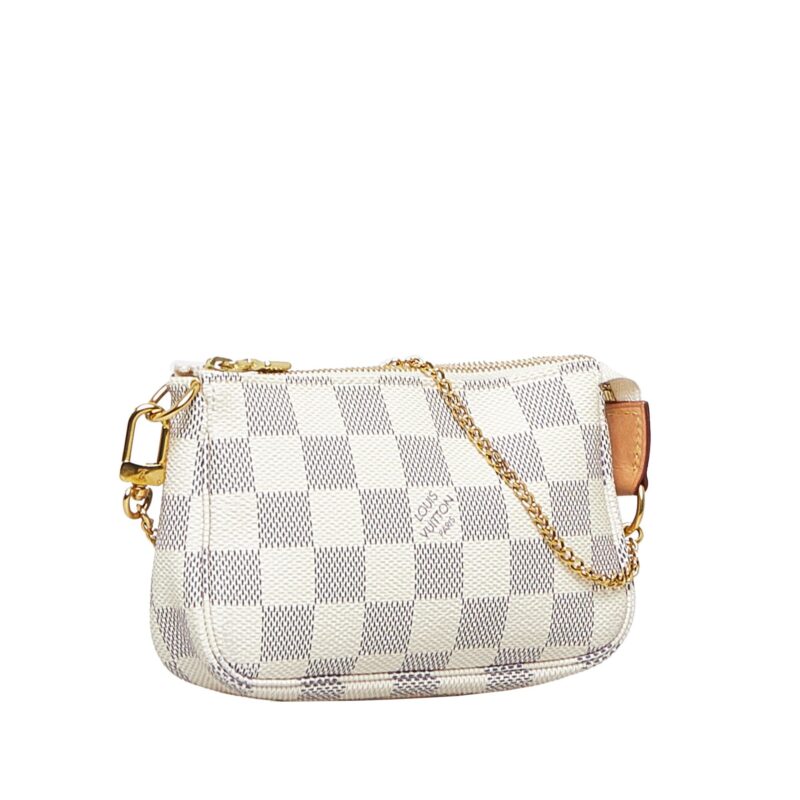 Louis Vuitton Damier Azur Mini Pochette Accessoires (SHG-1sdvQ6) AWE