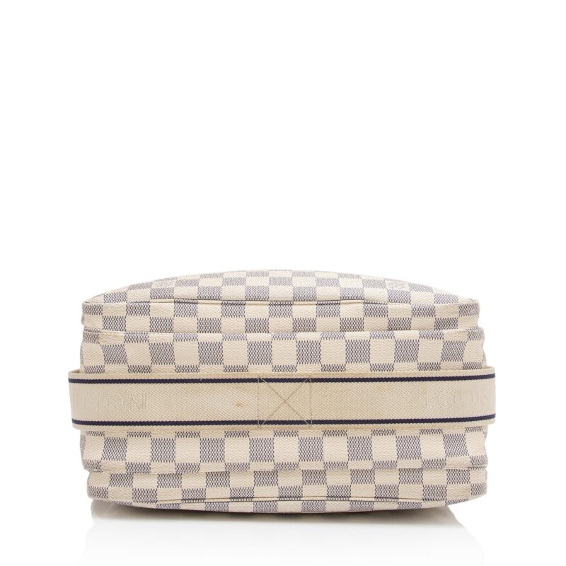 Louis Vuitton Damier Azur Naviglio Messenger Bag (SHF-FfGlsH) AWE - Image 3