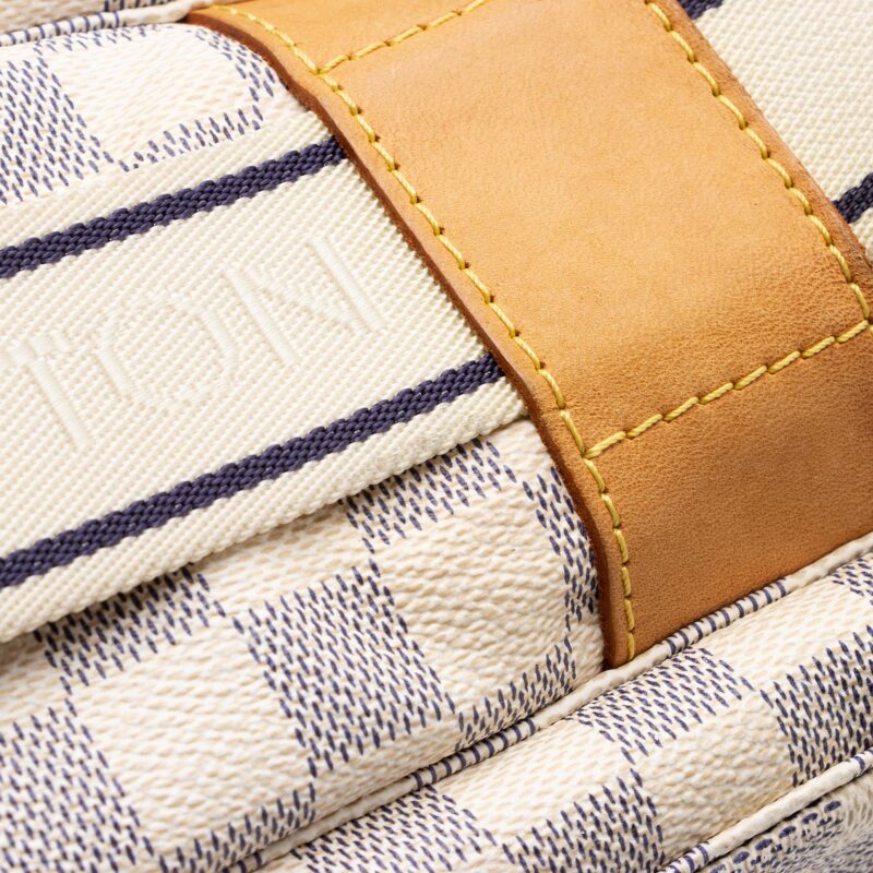 Louis Vuitton Damier Azur Naviglio Messenger Bag (SHF-FfGlsH) AWE - Image 16
