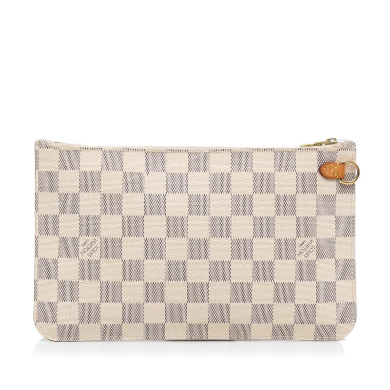 Louis Vuitton Damier Azur Neverfull Pochette (SHG-VX7xaS) AWE - Image 3