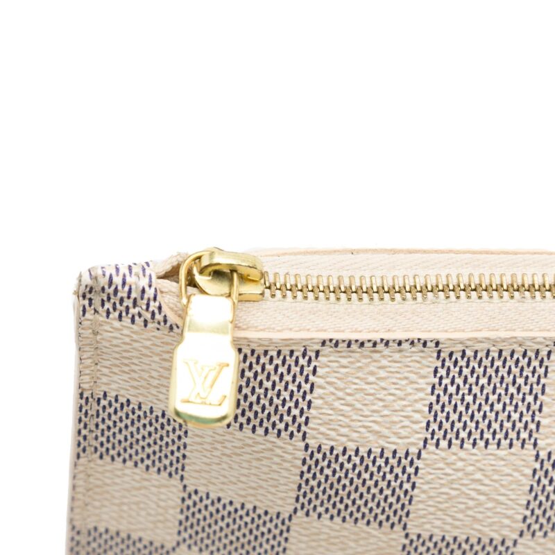 Louis Vuitton Damier Azur Neverfull Pochette (SHG-VX7xaS) AWE - Image 9