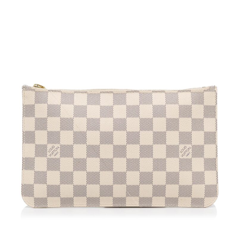 Louis Vuitton Damier Azur Neverfull Pochette (SHG-VX7xaS) AWE - Image 10