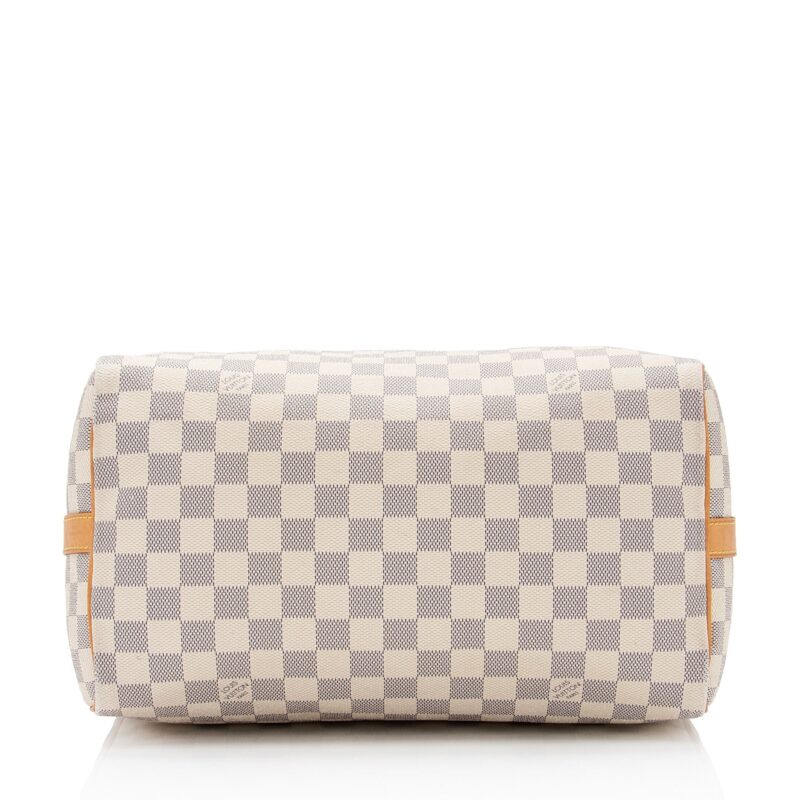 Louis Vuitton Damier Azur Speedy Bandouliere 30 Satchel (SHF-HJLROz) AWE - Image 3