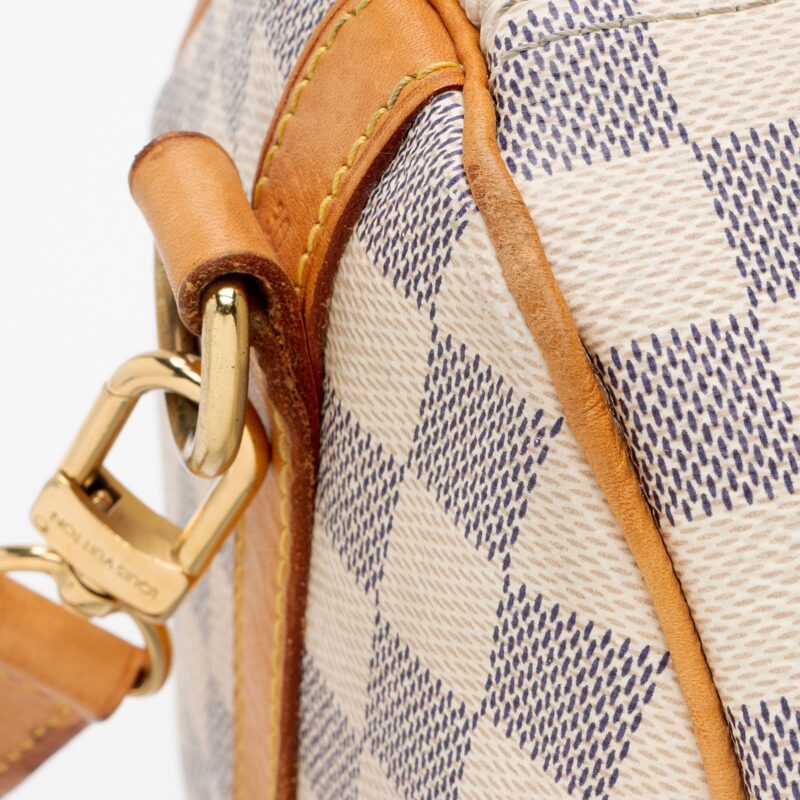 Louis Vuitton Damier Azur Speedy Bandouliere 30 Satchel (SHF-HJLROz) AWE - Image 16