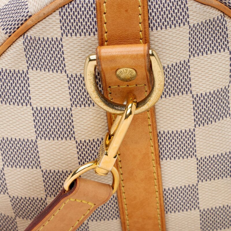 Louis Vuitton Damier Azur Speedy Bandouliere 30 Satchel (SHF-HJLROz) AWE - Image 17