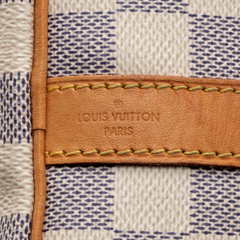 Louis Vuitton Damier Azur Speedy Bandouliere 30 Satchel (SHF-HJLROz) AWE - Image 7