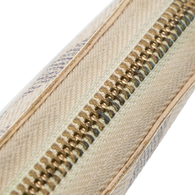 Louis Vuitton Damier Azur Zippy Wallet (SHG-01bSvX) AWE - Image 5