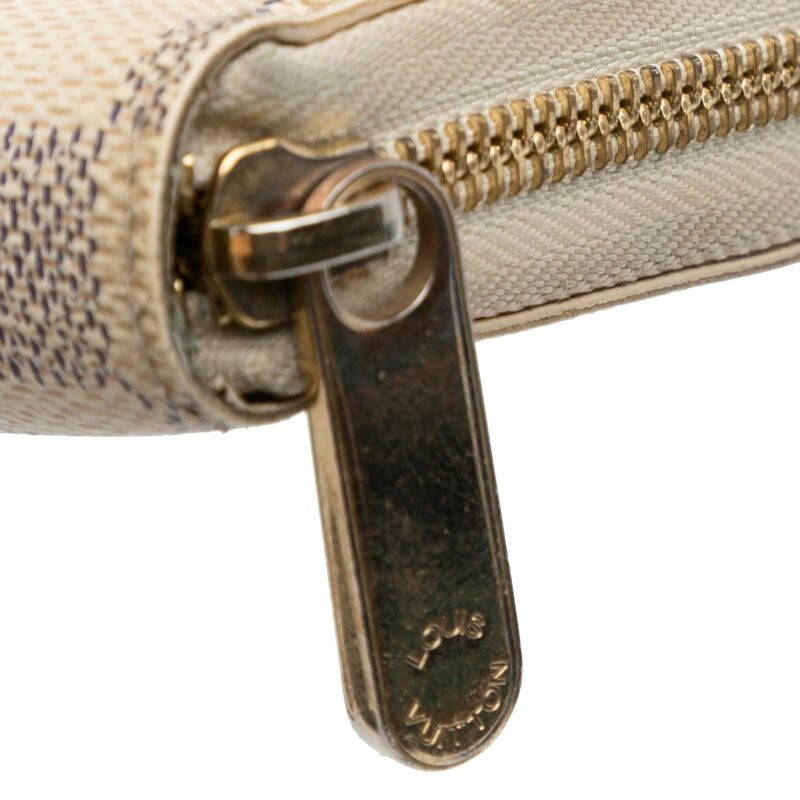 Louis Vuitton Damier Azur Zippy Wallet (SHG-01bSvX) AWE - Image 12