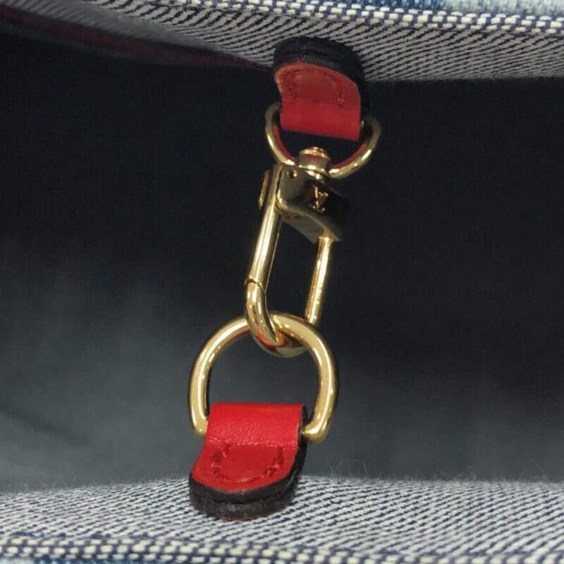 Louis Vuitton Damier Denim Onthego GM (SHG-Dva1Zr) AWE - Image 7