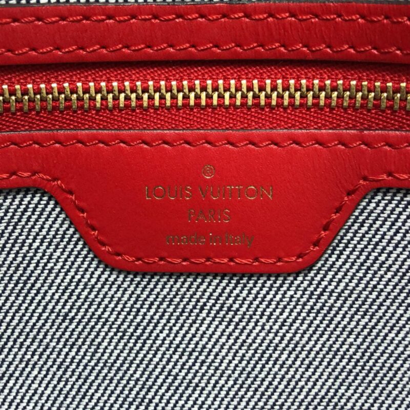 Louis Vuitton Damier Denim Onthego GM (SHG-Dva1Zr) AWE - Image 8