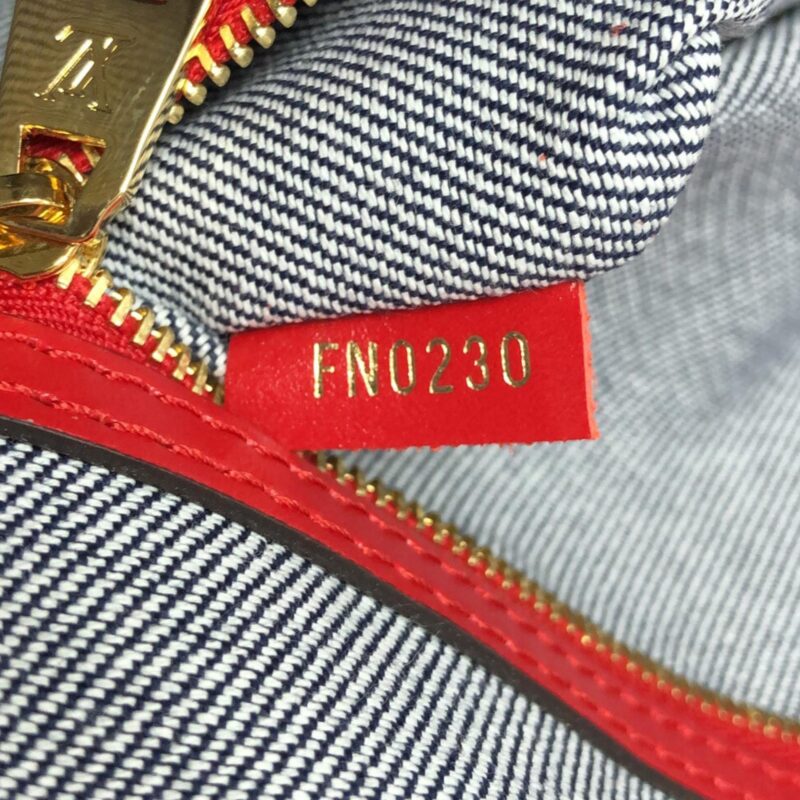 Louis Vuitton Damier Denim Onthego GM (SHG-Dva1Zr) AWE - Image 9
