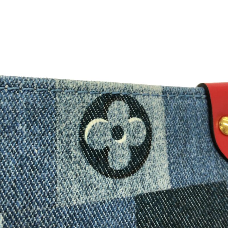Louis Vuitton Damier Denim Onthego GM (SHG-Dva1Zr) AWE - Image 11