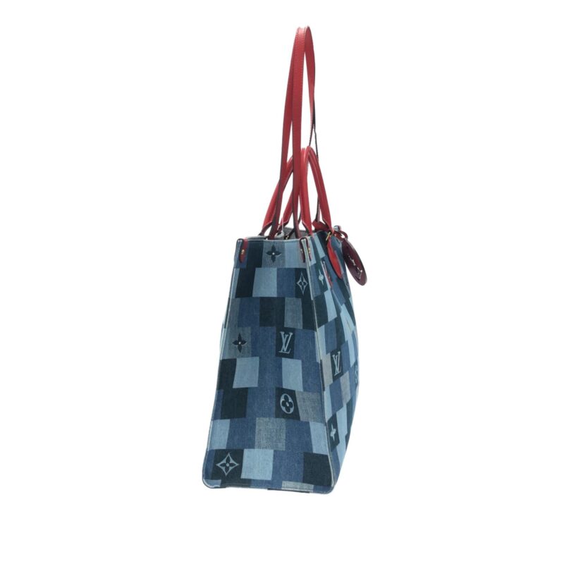 Louis Vuitton Damier Denim Onthego GM (SHG-Dva1Zr) AWE