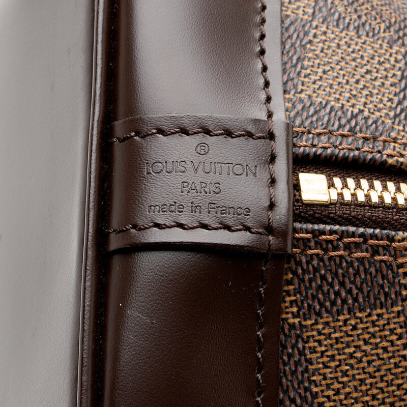 Louis Vuitton Damier Ebene Alma PM Satchel (SHF-16318) AWE - Image 7