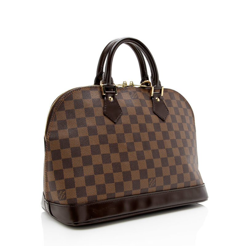 Louis Vuitton Damier Ebene Alma PM Satchel (SHF-16318) AWE