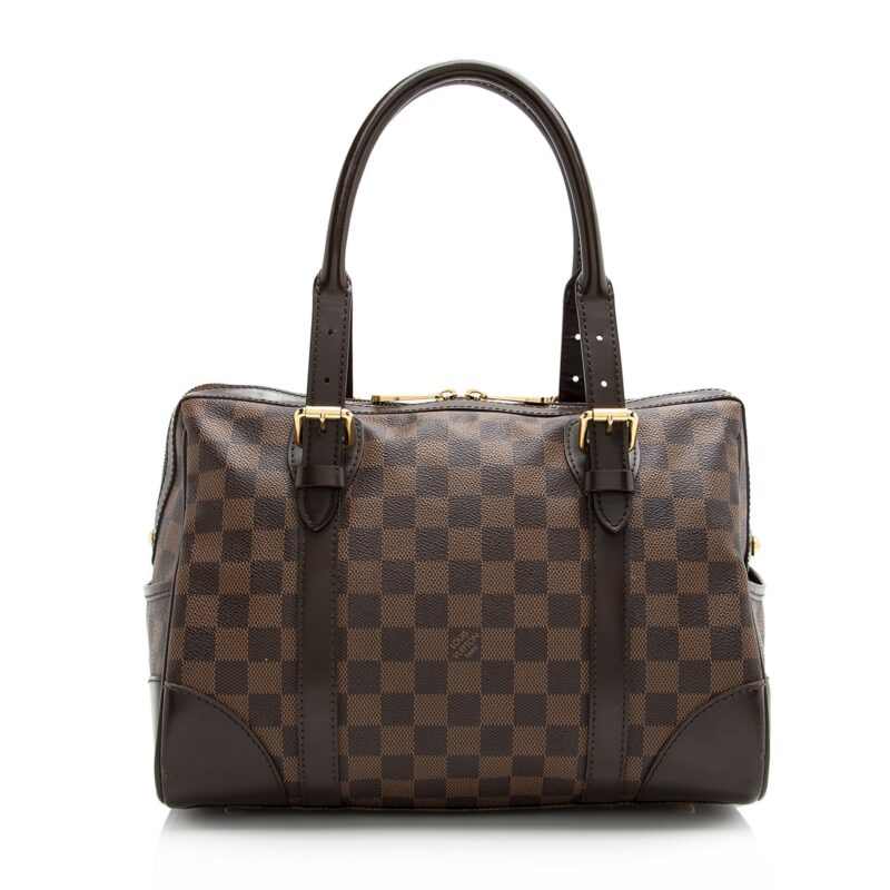 Louis Vuitton Damier Ebene Berkeley Satchel (SHF-22309) AWE - Image 2
