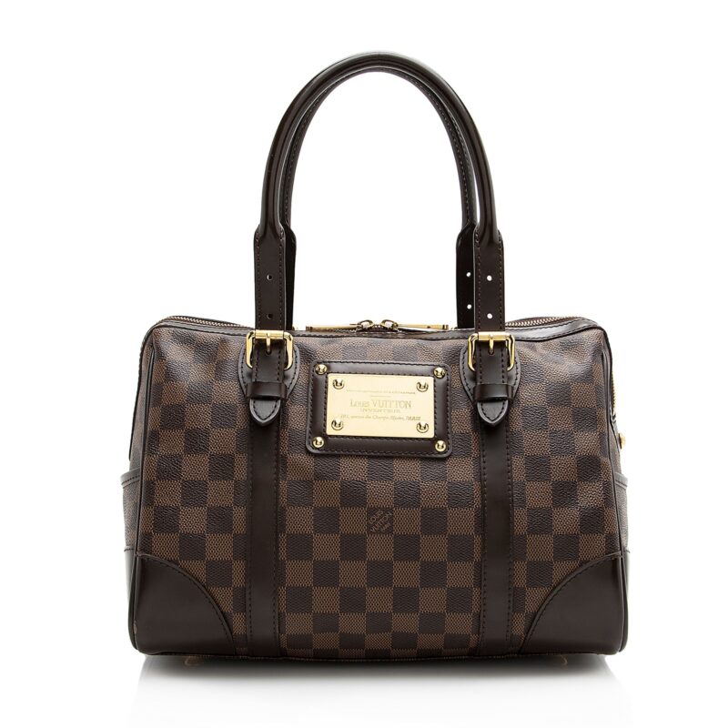 Louis Vuitton Damier Ebene Berkeley Satchel (SHF-22309) AWE - Image 20