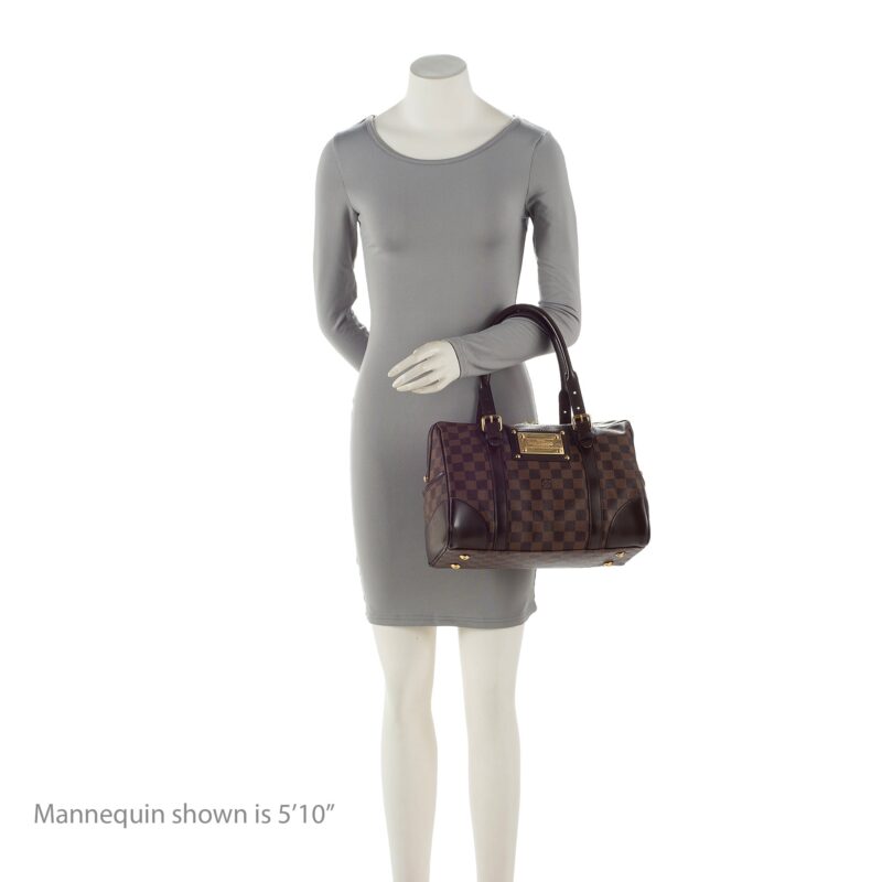 Louis Vuitton Damier Ebene Berkeley Satchel (SHF-22309) AWE - Image 4