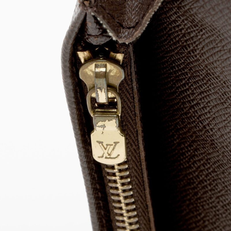 Louis Vuitton Damier Ebene Brazza Wallet AWE - Image 9