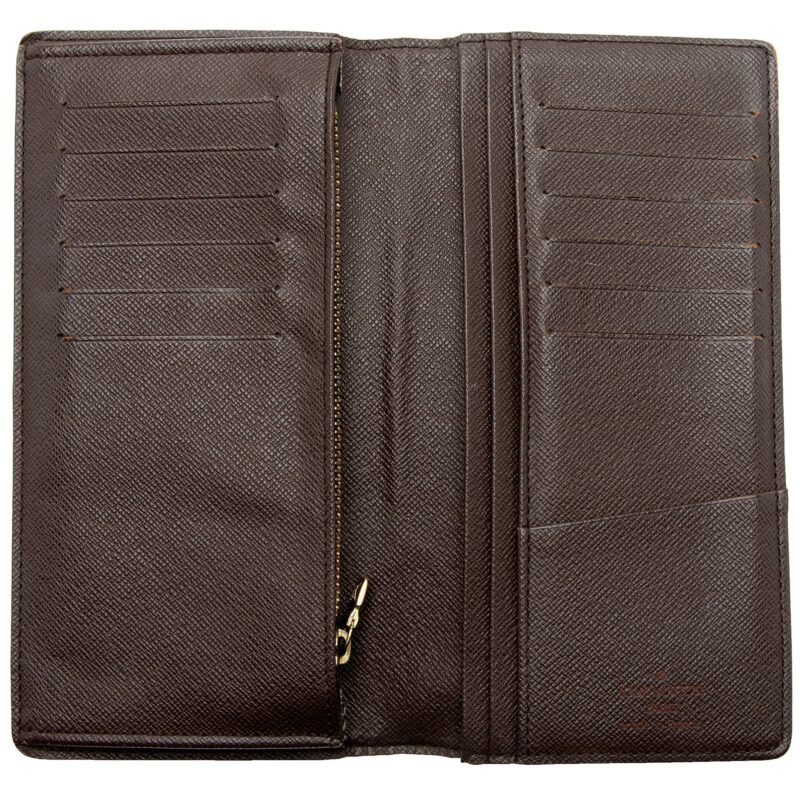 Louis Vuitton Damier Ebene Brazza Wallet AWE - Image 4