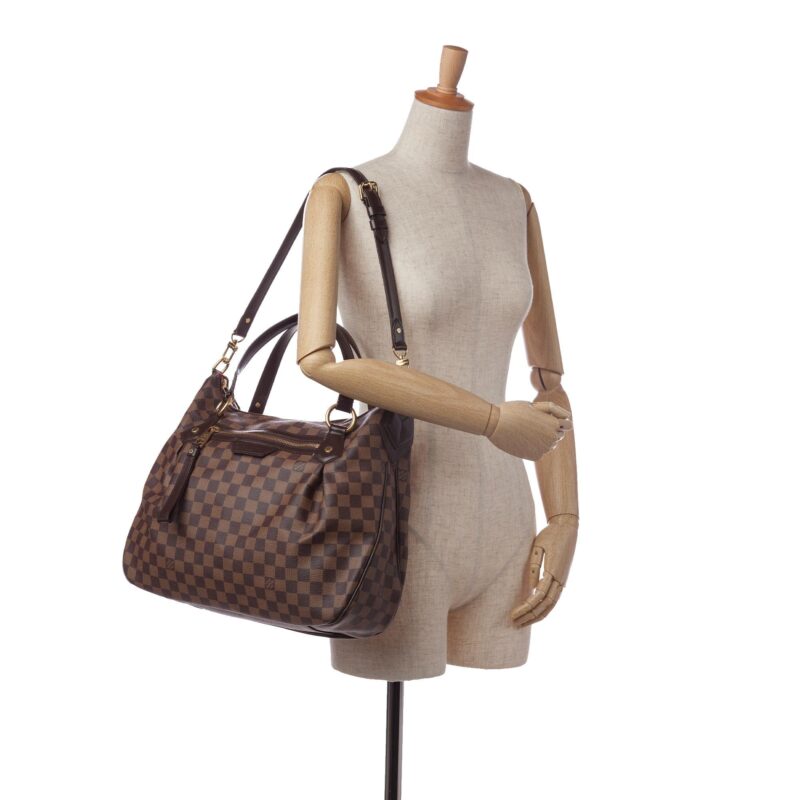 Louis Vuitton Damier Ebene Evora MM (SHG-35399) AWE - Image 12