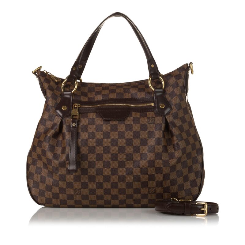 Louis Vuitton Damier Ebene Evora MM (SHG-35399) AWE - Image 4