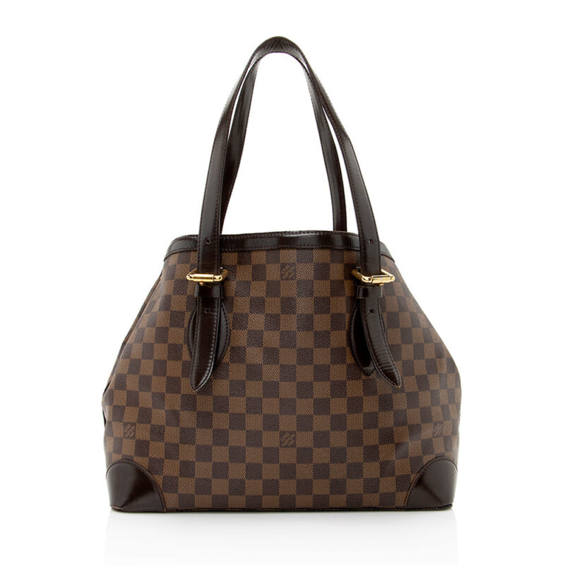 Louis Vuitton Damier Ebene Hampstead MM Tote (SHF-20804) AWE - Image 2