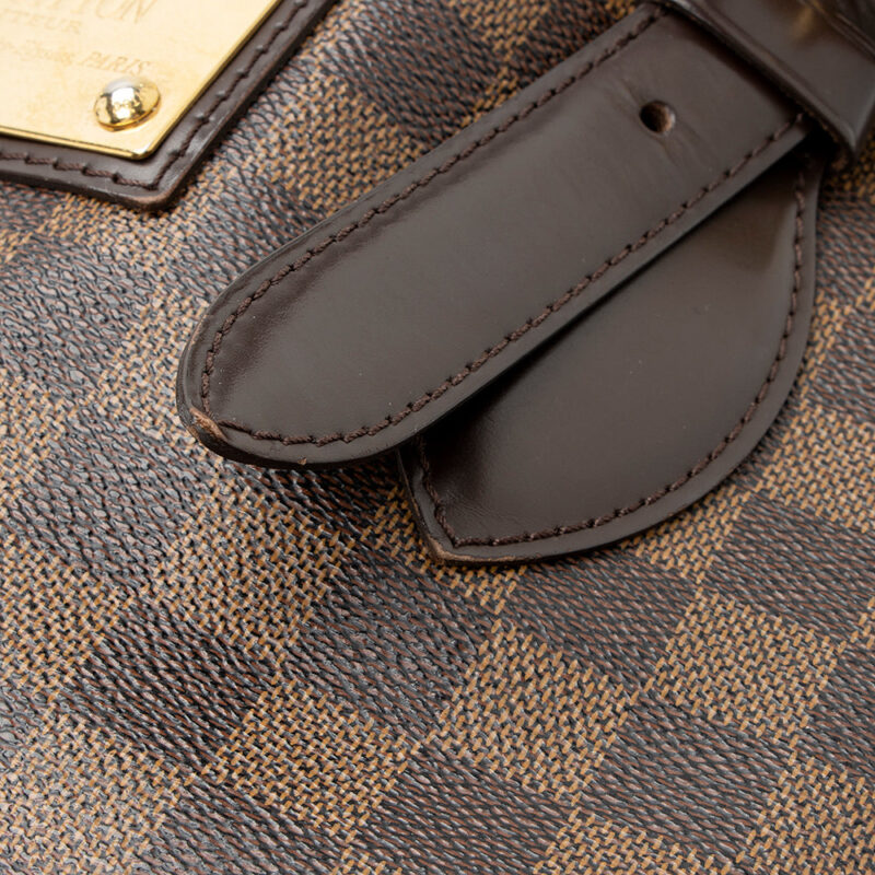Louis Vuitton Damier Ebene Hampstead MM Tote (SHF-20804) AWE - Image 16