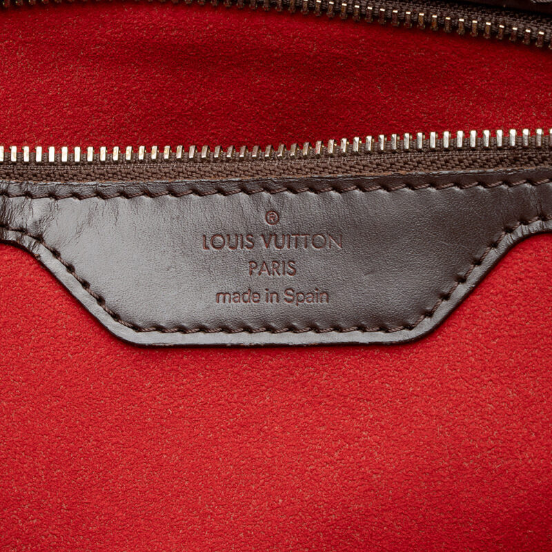 Louis Vuitton Damier Ebene Hampstead MM Tote (SHF-20804) AWE - Image 7