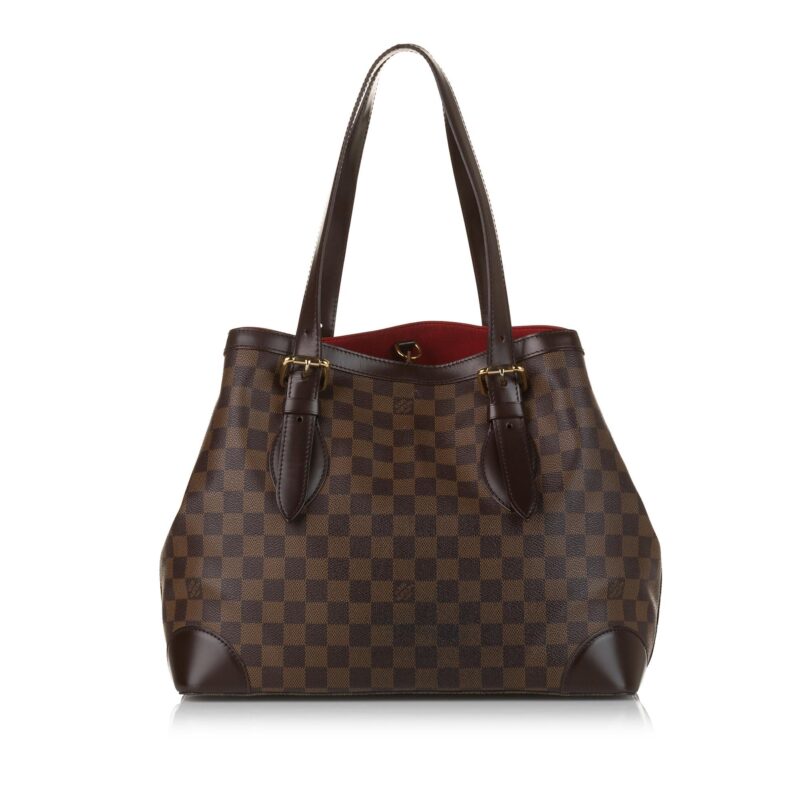 Louis Vuitton Damier Ebene Hampstead MM (SHG-34350) AWE - Image 2