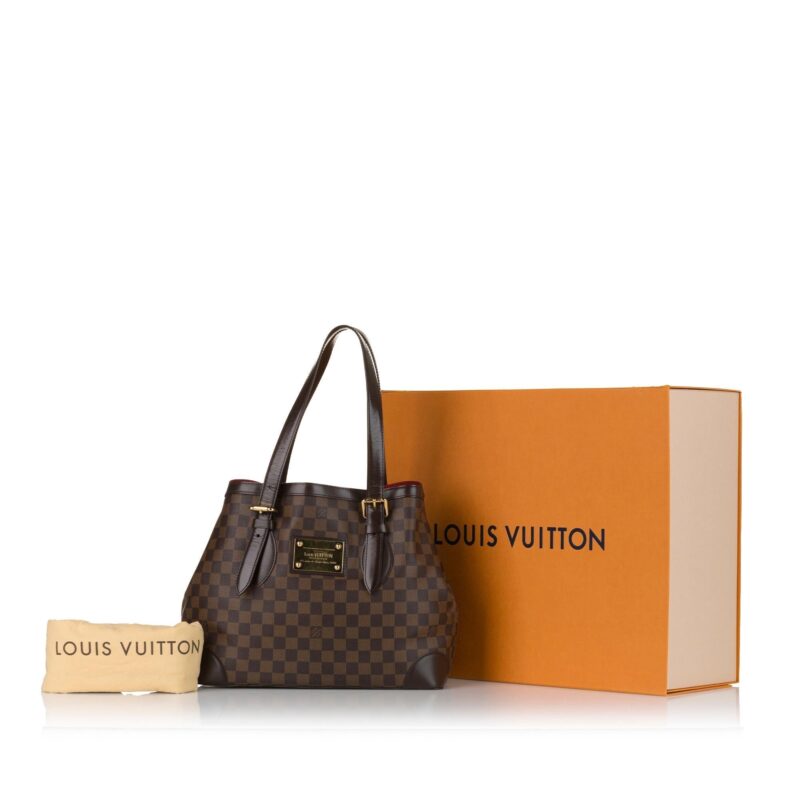 Louis Vuitton Damier Ebene Hampstead MM (SHG-34350) AWE - Image 4