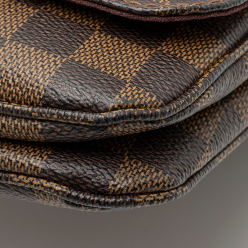 Louis Vuitton Damier Ebene Hoxton GM Shoulder Bag (SHF-23763) AWE - Image 9