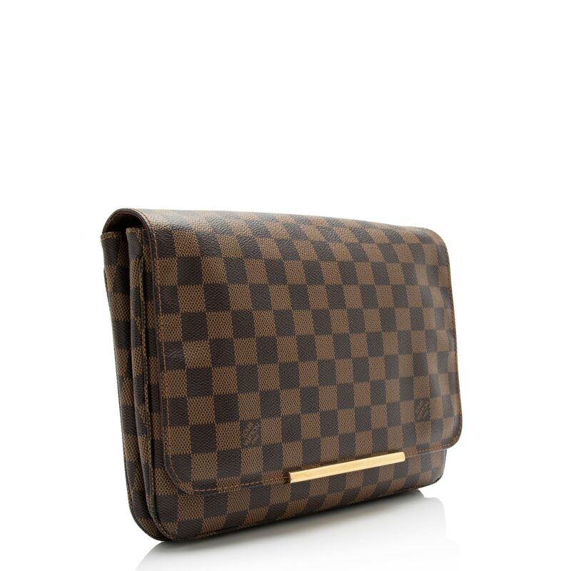 Louis Vuitton Damier Ebene Hoxton GM Shoulder Bag (SHF-23763) AWE