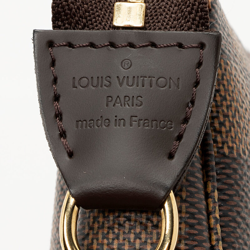 Louis Vuitton Damier Ebene Mini Pochette Accessoires (SHF-21962) AWE - Image 6