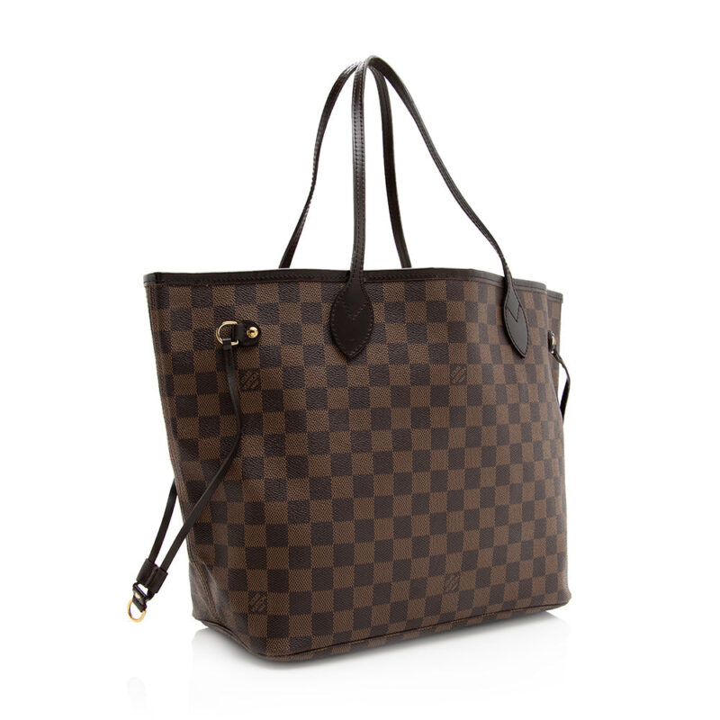 Louis Vuitton Damier Ebene Neverfull MM Tote (SHF-20032) AWE