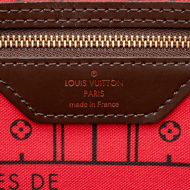Louis Vuitton Damier Ebene Neverfull MM Tote (SHF-17044) AWE - Image 7