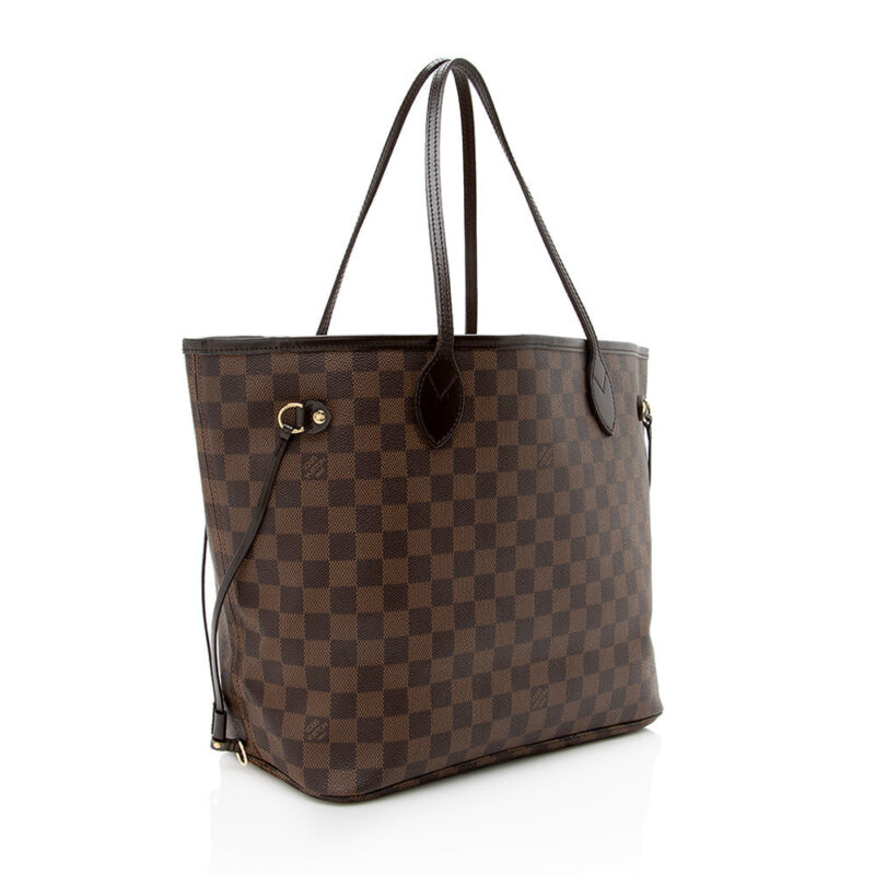 Louis Vuitton Damier Ebene Neverfull MM Tote (SHF-17044) AWE