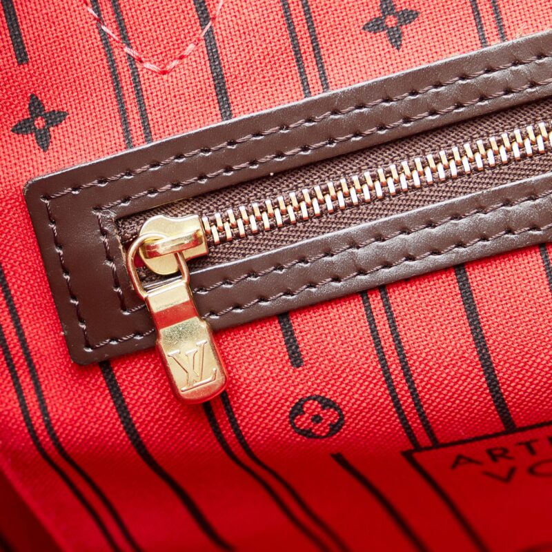 Louis Vuitton Damier Ebene Neverfull MM (SHG-O1toAD) AWE - Image 8