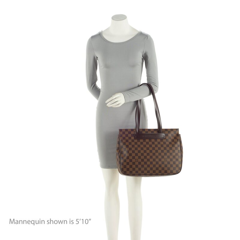 Louis Vuitton Damier Ebene Parioli PM Tote (SHF-22281) AWE - Image 4