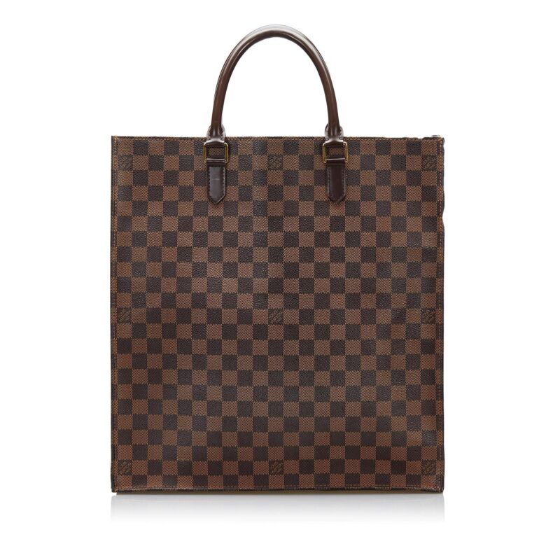 Louis Vuitton Damier Ebene Sac Plat (SHG-yOzQeM) AWE - Image 2