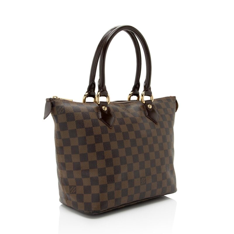 Louis Vuitton Damier Ebene Saleya PM Tote (SHF-yS49Sp) AWE