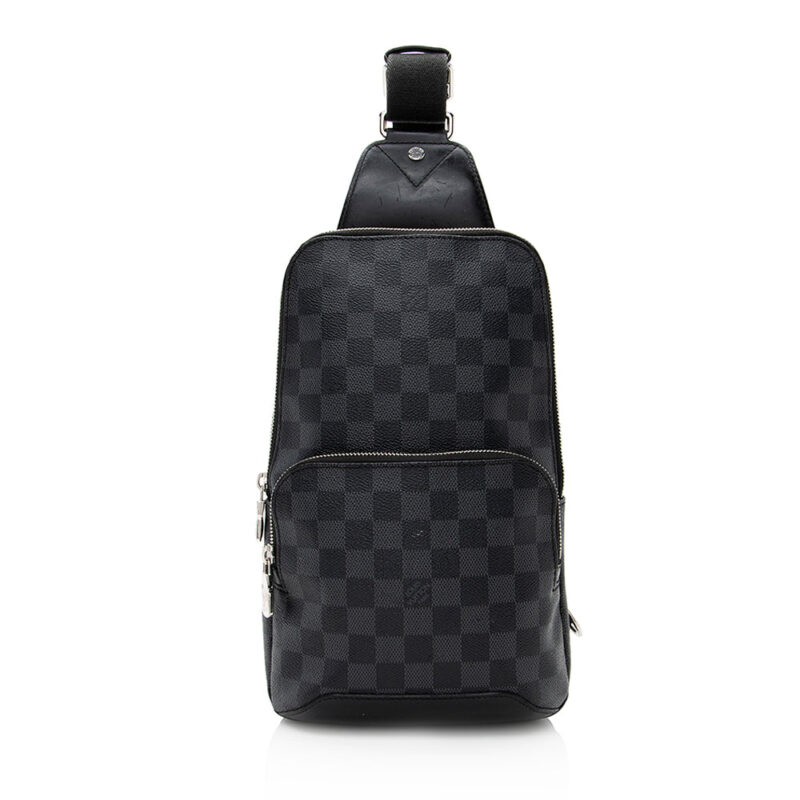Louis Vuitton Damier Graphite Avenue Sling Bag (SHF-21045) AWE - Image 14