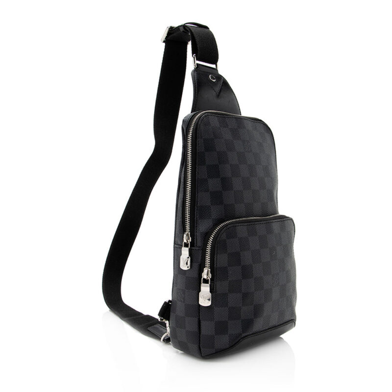 Louis Vuitton Damier Graphite Avenue Sling Bag (SHF-21045) AWE