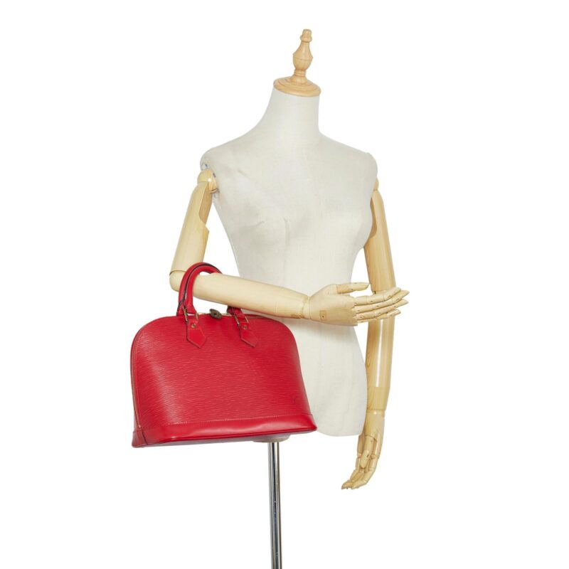 Louis Vuitton Epi Alma PM (SHG-GOc7nQ) AWE - Image 4
