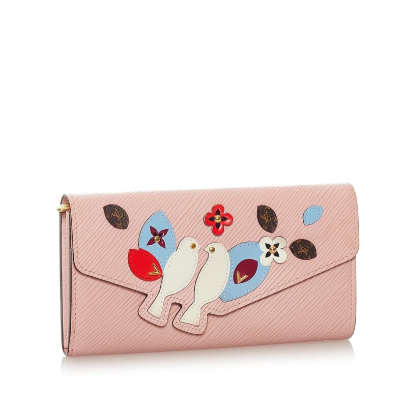 Louis Vuitton Epi Birds Victorine Wallet (SHG-27535) AWE